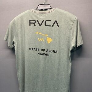 RVCA Men's Sage Green Aloha Tee